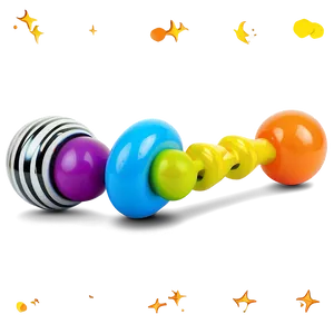 Designer Baby Rattle PNG 06202024