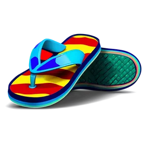 Designer Brand Flip Flop Png Tol19 PNG image