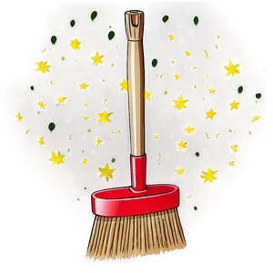 Designer Broom PNG Rjk