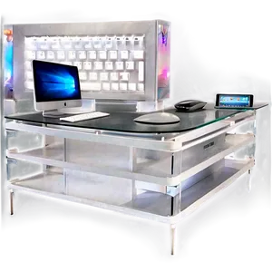Designer Computer Desk PNG Fhr41 PNG