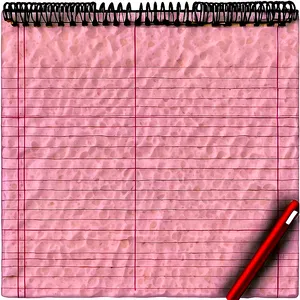 Designer Notebook PNG Xth PNG