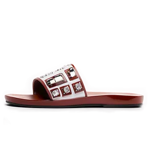 Designer Slippers Png Egd PNG image