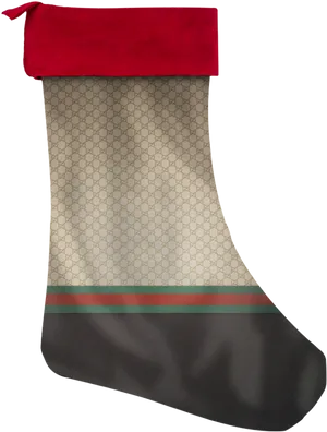 Designer Stocking Black Background PNG