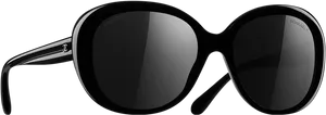 Designer Sunglasses Black Background PNG image