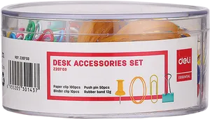 Desk Accessories Set Office Supplies PNG image