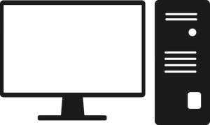 Desktop Computer Setup Icon PNG image