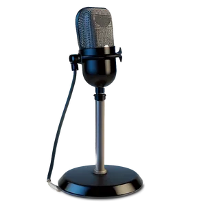 Desktop Podcast Mic Stand PNG Gen15