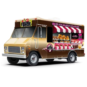 Dessert Food Truck Png 12 PNG image