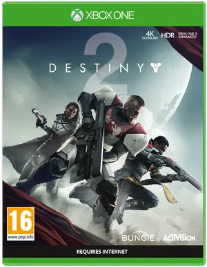 Destiny2 Xbox One Game Cover PNG image