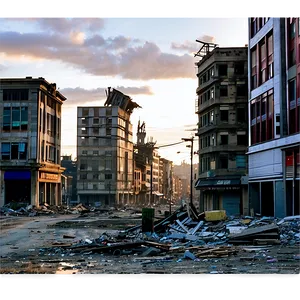 Destroyed City Center PNG Vjy PNG