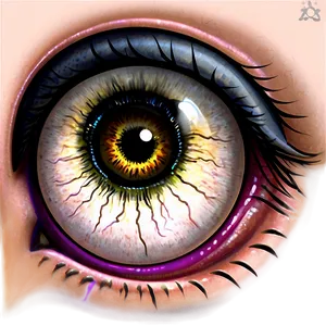 Detailed Anime Eyes Png 05252024 PNG image