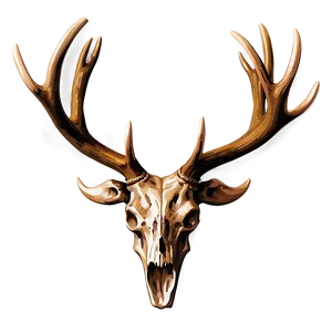 Detailed Antler Sketch Png Uvg95 PNG image