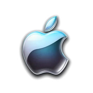 Detailed Apple Logo Rendering Png Mgx49 PNG image