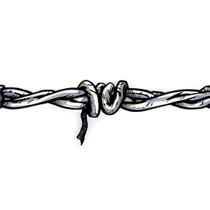 Detailed Barbed Wire Png 95 PNG image