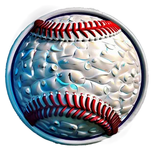 Detailed Baseball Stitching Look PNG Rfl PNG