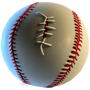 Detailed Baseball Stitching Png 06282024 PNG image