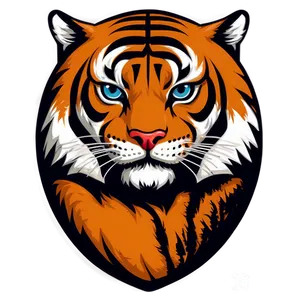 Detailed Bengals Logo PNG 19