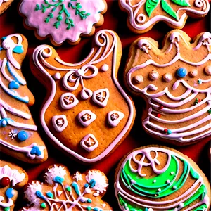 Detailed Christmas Cookie Decorating Png 43 PNG image