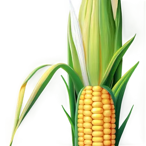 Detailed Corn Stalk Png Pco39 PNG image