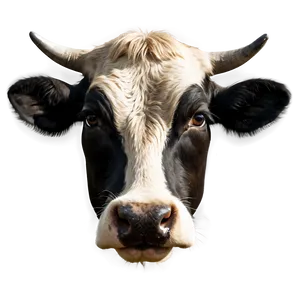 Detailed Cow Face Png Cuc PNG image