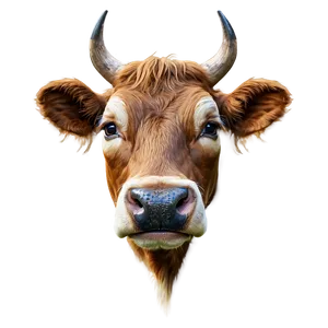 Detailed Cow Face Png Joj PNG image