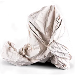 Detailed Crumpled Paper Texture PNG 8