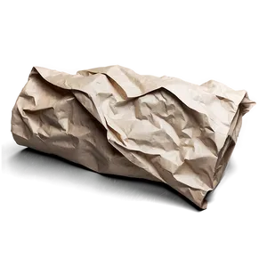 Detailed Crumpled Paper Texture PNG Ssf