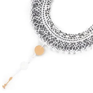 Detailed Doily Pattern PNG Iuo