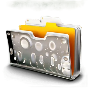 Detailed File Folder PNG 06132024