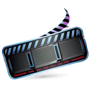 Detailed Film Frame Illustration PNG 06202024 PNG
