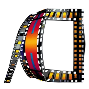 Detailed Film Frame Illustration PNG 47