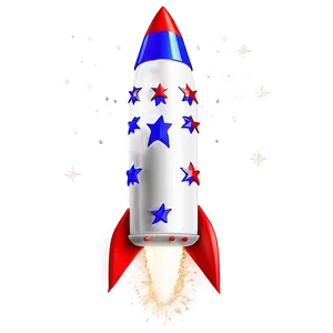Detailed Firework Rocket PNG 86