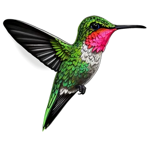 Detailed Hummingbird Png Cnd PNG image