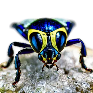 Detailed Insect Macro Picture PNG Pfm9