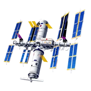 Detailed Iss Vector Art Png 06282024 PNG image