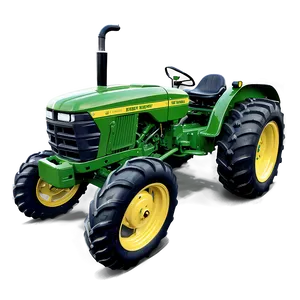 Detailed John Deere Tractor Sketch Png 65 PNG image