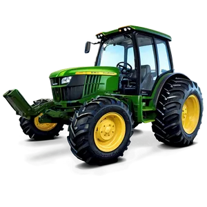 Detailed John Deere Tractor Sketch Png Brc PNG image