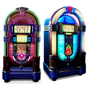 Detailed Jukebox Buttons PNG Pvx PNG