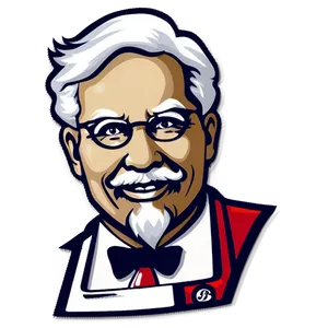 Detailed Kfc Logo With Texture Png 95 PNG image