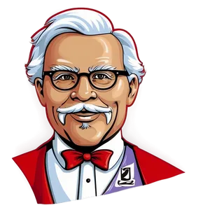 Detailed Kfc Logo With Texture Png Rxp44 PNG image