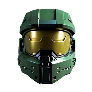 Detailed Master Chief Helmet Png 06132024 PNG image