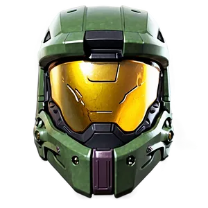 Detailed Master Chief Helmet Png 06132024 PNG image