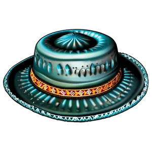 Detailed Mexican Hat PNG 06122024