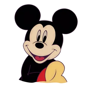 Detailed Mickey Mouse Silhouette PNG 58 PNG