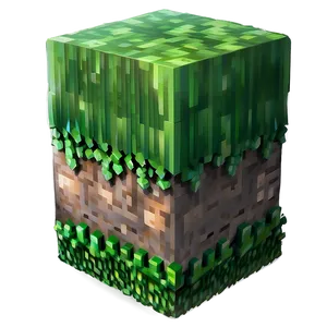 Detailed Minecraft Grass Block Png Dpa73 PNG image