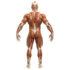 Detailed Muscle Anatomy Png Tbo PNG image