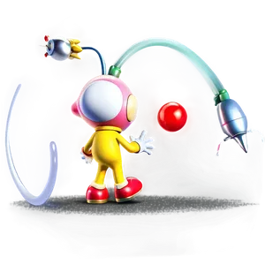 Detailed Olimar Artwork PNG 06242024