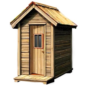 Detailed Outhouse Construction Plan PNG 24 PNG