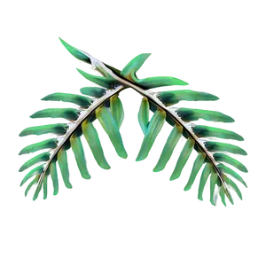 Detailed Palm Leaves PNG Ucj