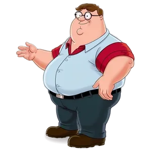 Detailed Peter Griffin Art Png 05062024 PNG image